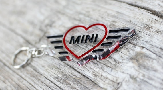MINI Cooper one keychain. Car auto accesories, Birthday gift keychain,  decor, present. Schlüsselanhänger