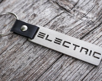 Electric car keychain, electric keyring, Electric vehicle , Birthday Gift,  stainless steel accesories Schlüsselanhänger