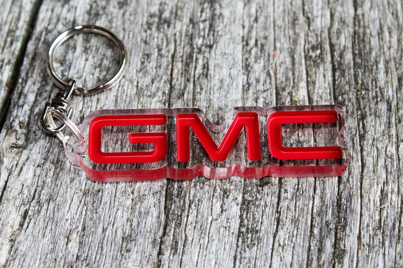 GMC keychain SIERRA Acadia Canyon TERRAIN Yukon key fob key Etsy