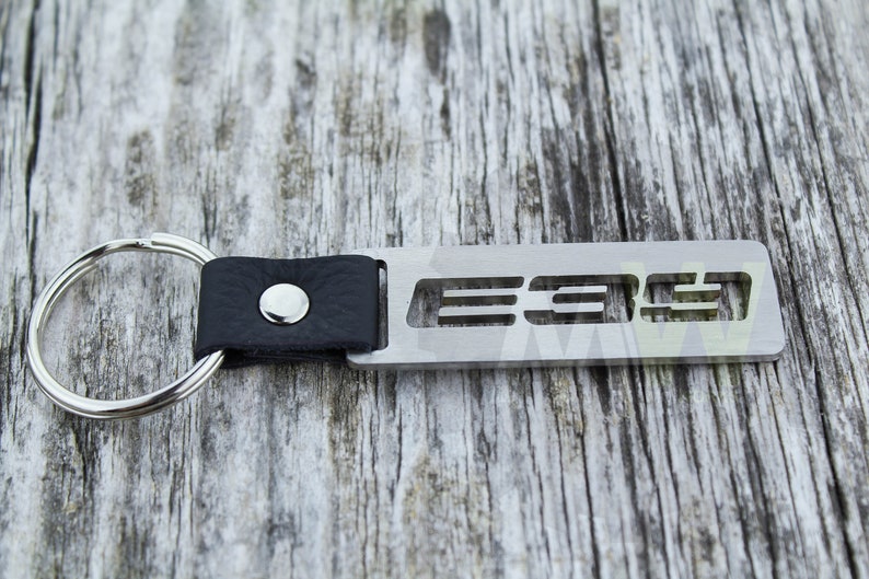 E39 Keychain BMW Stainless Steel Keyring 5er S62 V8 Turbo M54 Etsy