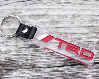 TRD pro keychain JDM Tundra porta-chaves Custom badge keyring accessory For him For her gift