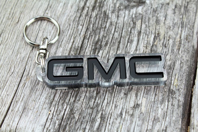 GMC keychain SIERRA Acadia Canyon TERRAIN Yukon key fob key Etsy