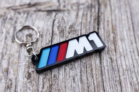 M power keychain Motorsport stainless steel keyring for BMW M1 M2 M3 M4 M5 M6