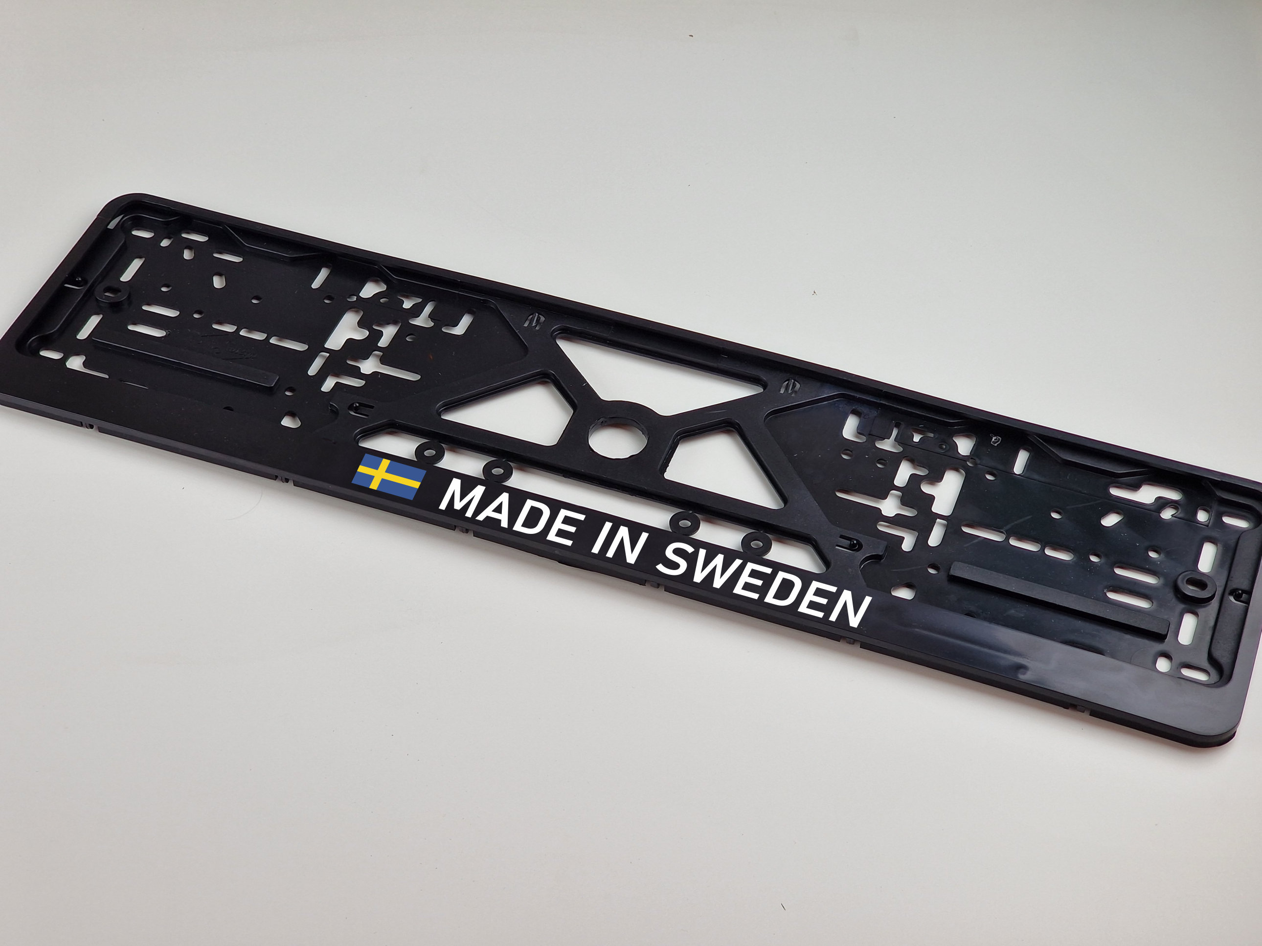 Made in Sweden Personalisierter EU-Kfz-Kennzeichenhalter