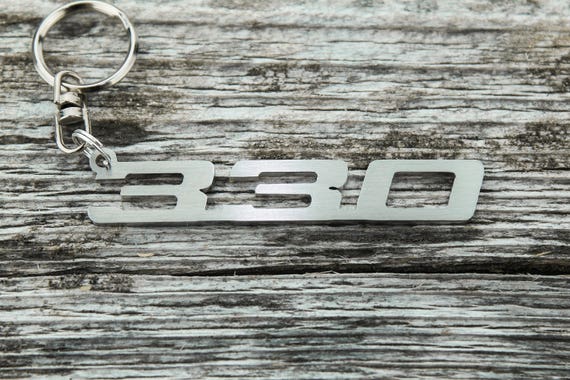 BMW 330 Keychain E46 E90 E36 E30 Car Auto M Power Gift Keyring Stainless  Steel Schlüsselanhänger 