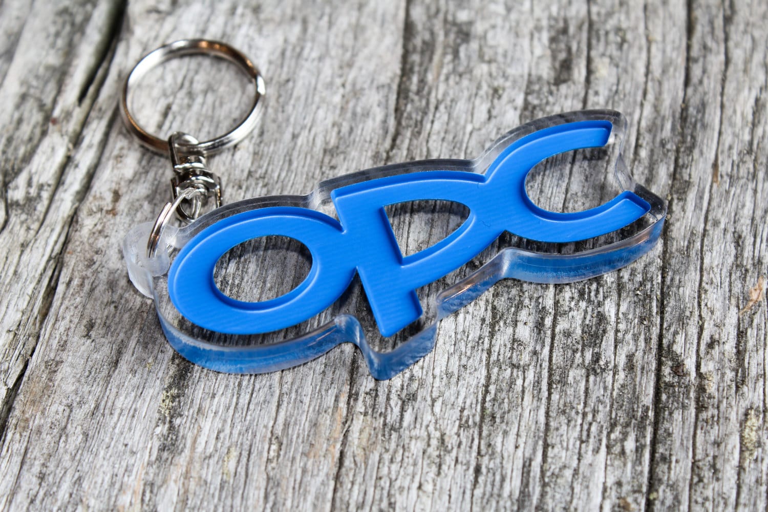 Edelstahl Schlüsselanhänger für Opel Opc