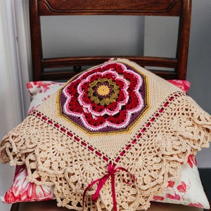 Imogen Blanket Pattern by Jane Crowfoot