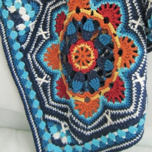 Persian Tiles Blanket Pattern UK designed by Jane Crowfoot image 2