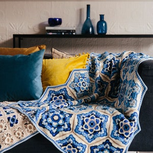Delft Blanket Pattern by Jane Crowfoot