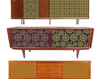 Modern Retro Furniture Stencils