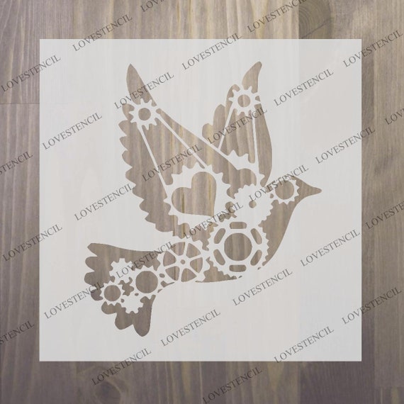 Free UK Delivery A5//A4//A3 Mylar Stencil,125//190 micron Owl Deco