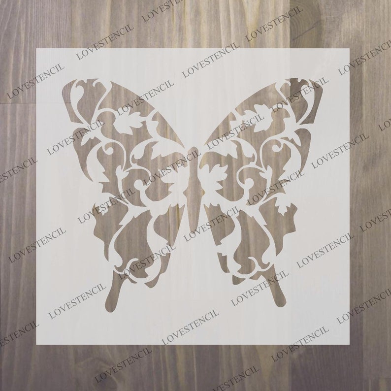 CHOOSE DESIGN 12 to 33 Inches Butterfly Bee Stencils. Etsy