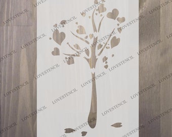 CHOOSE DESIGN A3 A2 A1 A0 Tree flower Branches stencils.