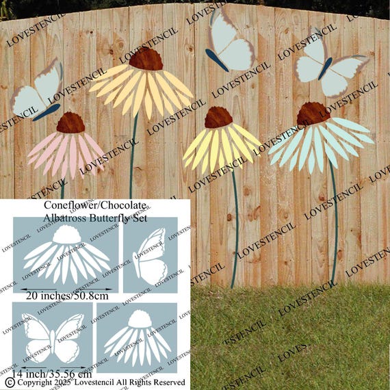 Buy Dandelion Wall Stencil - Wall Art Stencils Instead Of Decals
