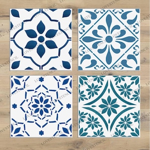 Tile Stencils - Lovestencil - Bathroom/Kitchen/Hallways/Floors/Walls