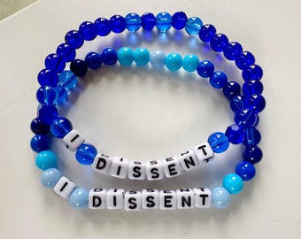 I Dissent Bracelet + FREE mini stacker