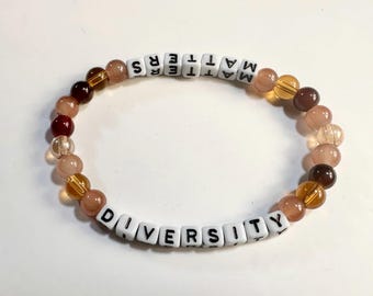 Diversity Matters Bracelet + FREE Mini Stacker (For A Cause)