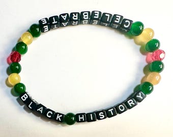 Celebrate Black History Bracelet + FREE Mini Stacker (For A Cause)