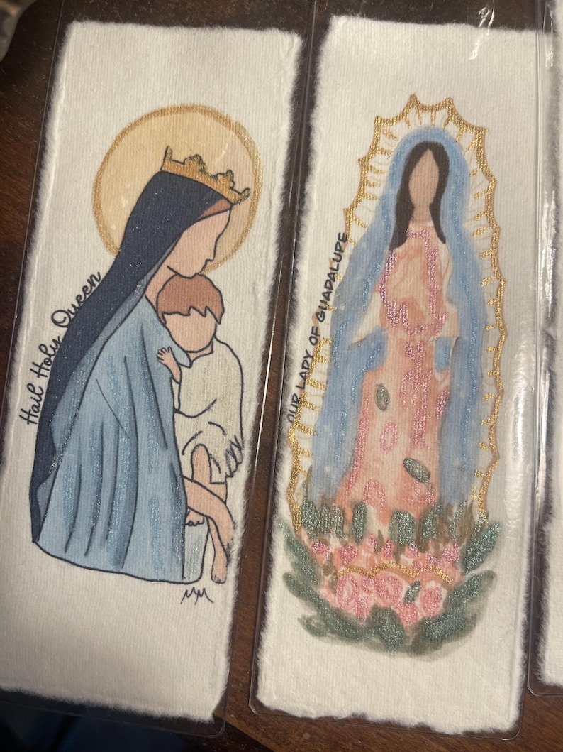 Zakładki akwarelowe Kobiety Święte St Kateri