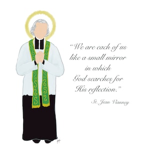 Gravure Saint-Jean Vianney