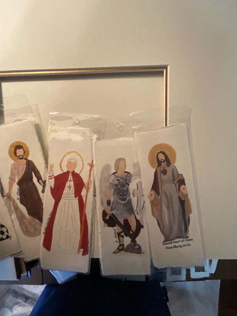 Marcadores de acuarela Santos y religiosos masculinos imagen 11