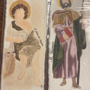 Marcadores de acuarela Santos y religiosos masculinos imagen 10