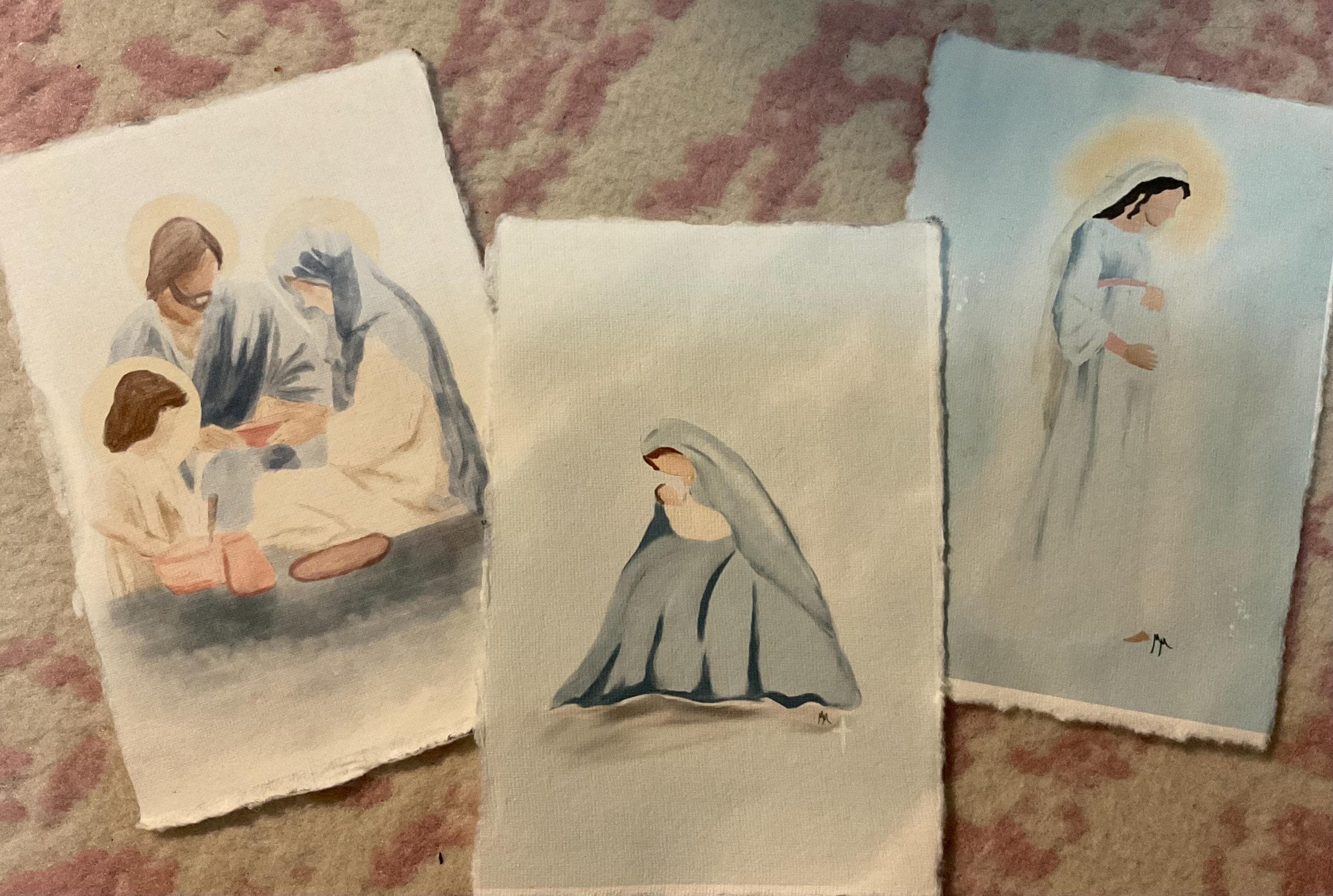 Watercolor Prints Hand Embellished - Etsy