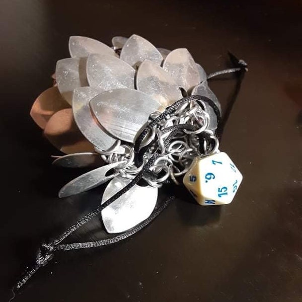 Scale Mail Dice Bag Etsy