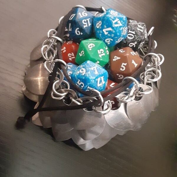 Scale Mail Dice Bag Etsy