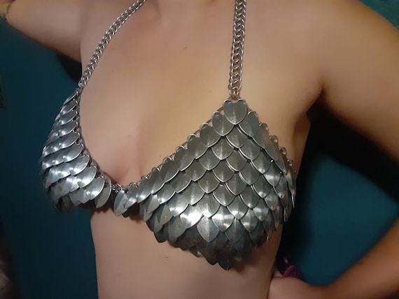 Scale Mail Bra Chainmaille Top 