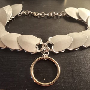 Scale O-Ring Choker Chainmail