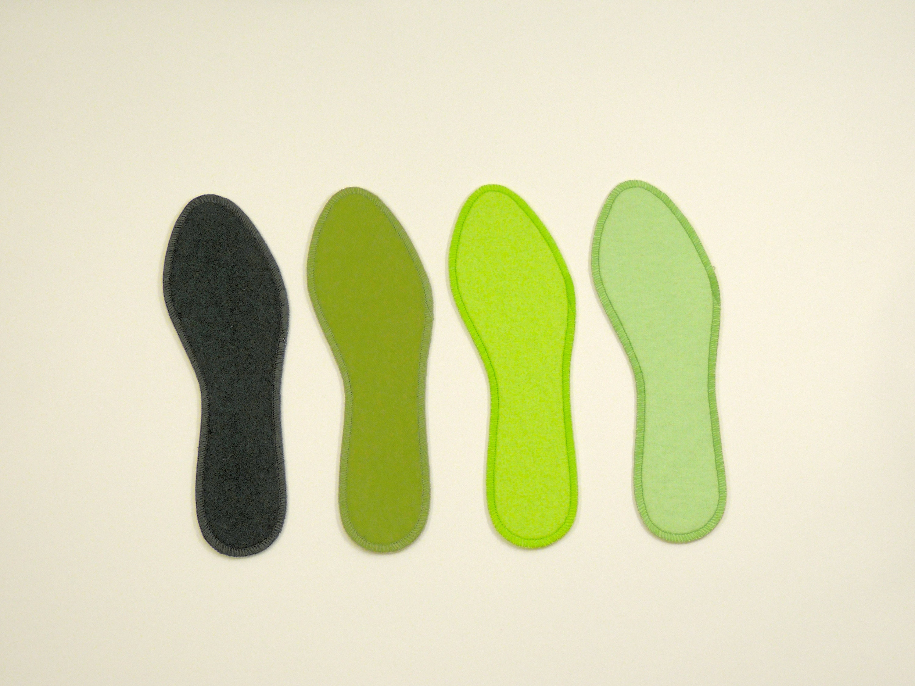 Solid Colours Washable Shoe Liners 100 Absorbent Cotton Etsy