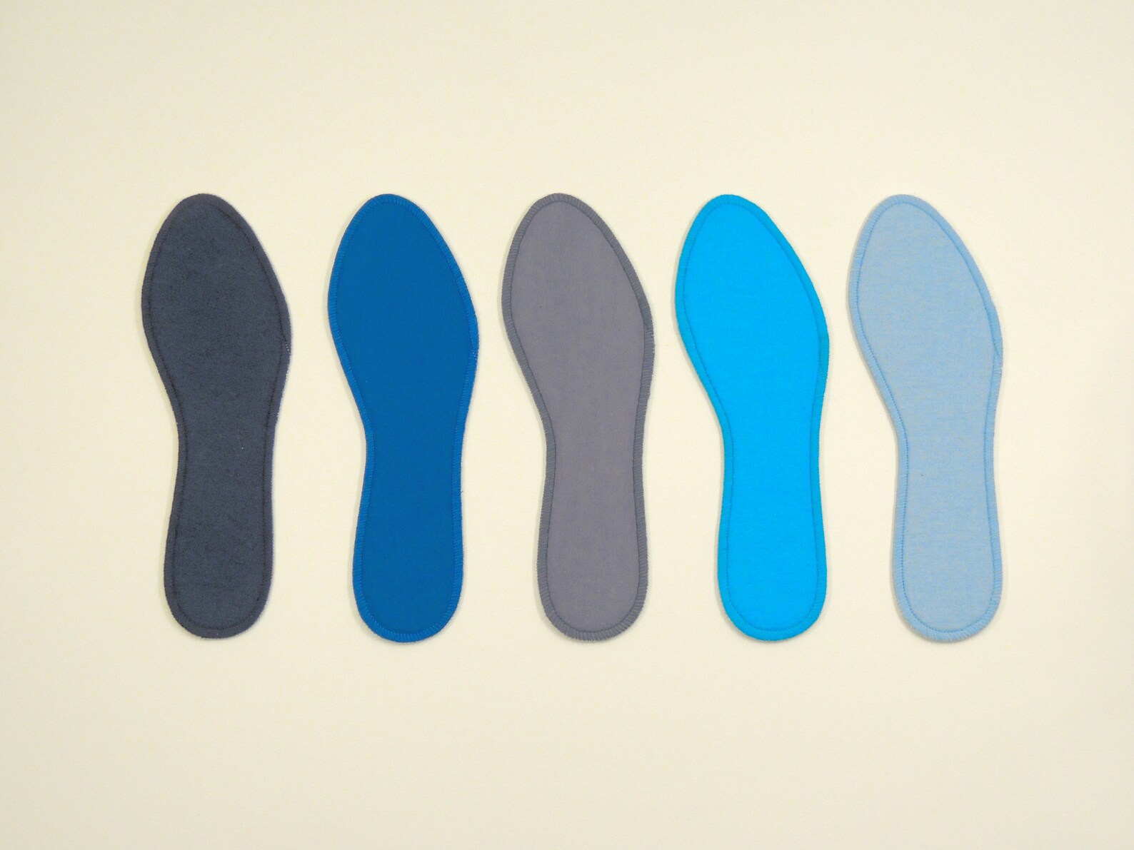 Solid Colours Washable Shoe Liners 100 Absorbent Cotton Etsy