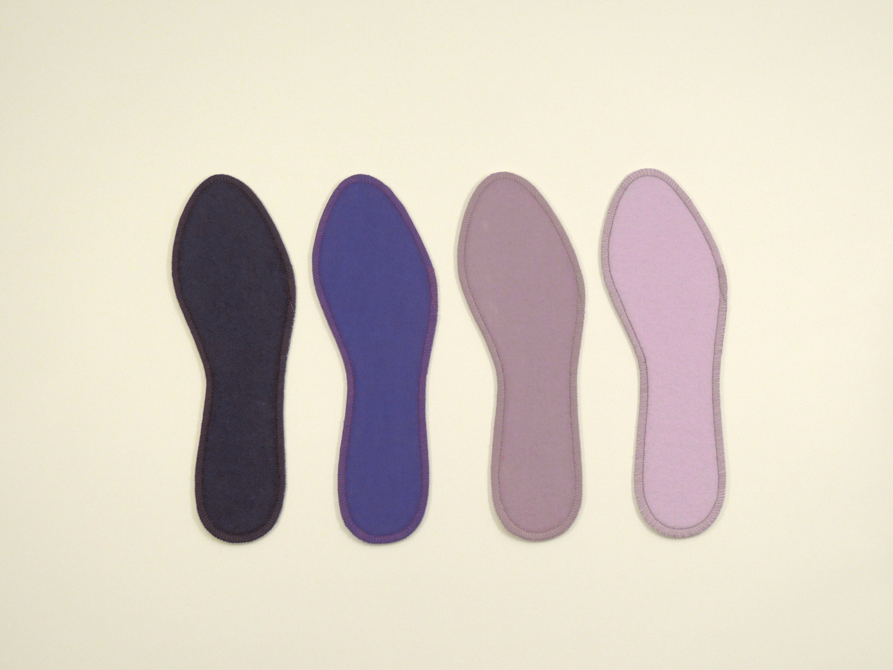 Solid Colours Washable Shoe Liners 100 Absorbent Cotton Etsy