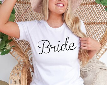 Bride Shirt, Hen Party Shirt, Wedding Party Shirt, Bachelorette Party Shirt, Bridal Party Shirt, Bridal Shower Shirt, Gift for Bride Gift