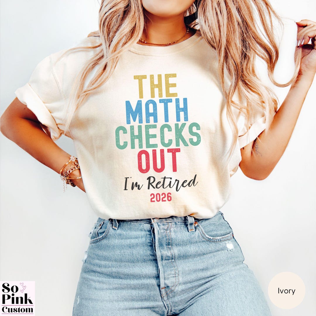 Honest Math Retirement Comfort Colors Retired Math Teacher Shirt, Retired Gifts for Teachers ...