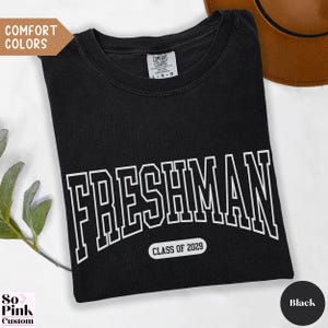 Comfort Colors Freshman Class of 2029 Shirt, Freshman 2029 Shirt, 2029 Freshman Shirt, High School Freshman Gifts for him her boys girls