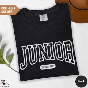 Comfort Colors Junior Class of 2027 Shirt, Junior 2027 Shirt, 2027 Junior Shirt, 27 High School Junior Gifts for him her boys girls Unisex