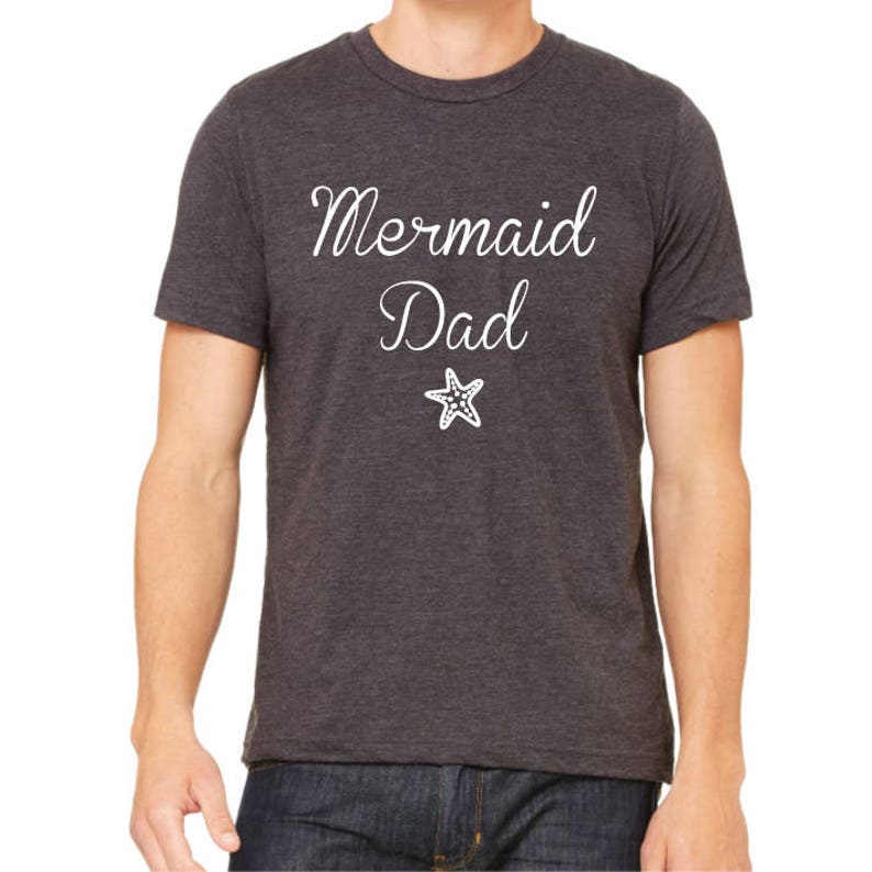 Mermaid Dad Shirt. Mermaid Birthday. Mermaid Party. Under the - Etsy