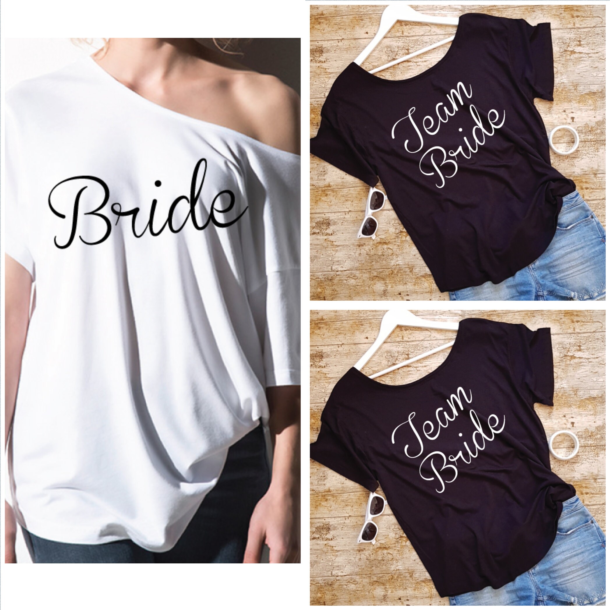 Bachelorette Party Shirts Team Bride Shirts Bride Shirt Hen Party