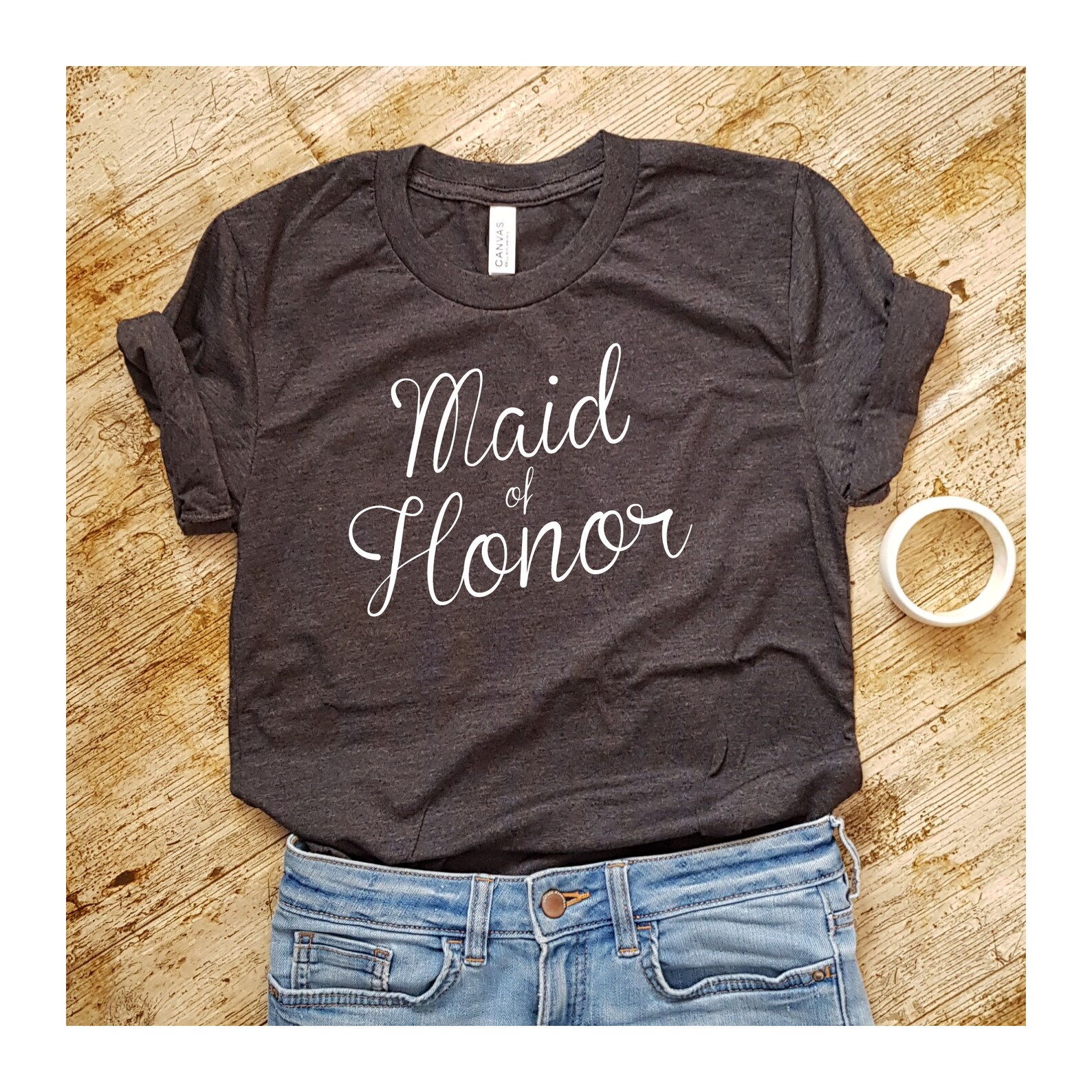 Maid of Honor Shirt Maid of Honor Gift Hen Party Shirt | Etsy