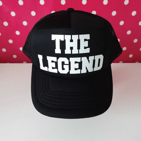 The Legend Trucker Hat. The Legend Hat. Legend Hat. Snapback. Etsy