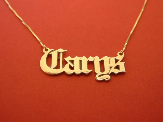 collier prenom gothique collier prenom gothique