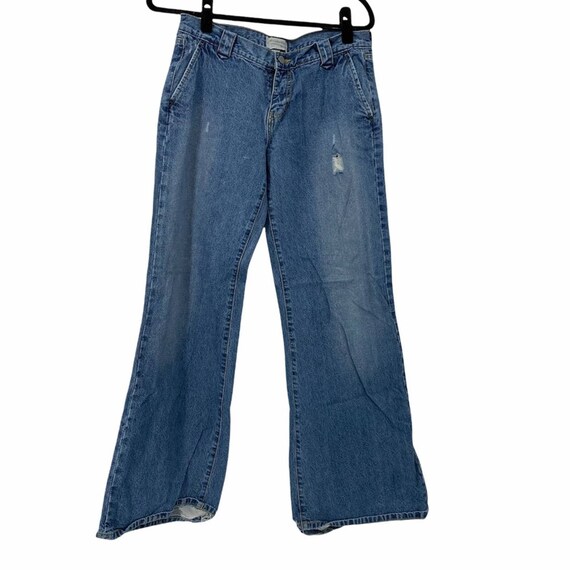 Vintage Abercrombie Fitch Wide Leg Jeans Etsy