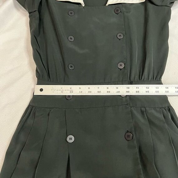 Albert Nipon Executive Black White Sailor Vintage… - image 4