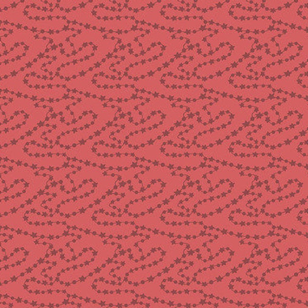 All The Trimmings Red Quilt Cotton Fabric from Fa La La by Maude Asbury for Free Spirit Fabrics - PWMA013.XRED - Continuous 1/2 Yard