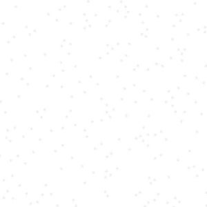 Pode incluir: Tecido branco com um padrão sutil de pequenos pontos cinza claro. O tecido é medido em polegadas, com uma régua ao longo da borda inferior. O texto "Riley Blake Designs" é visível.