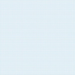 Pode incluir: Tecido azul claro com um padrão de grade. Uma régua com medidas em polegadas está na parte inferior. O texto "Riley Blake Designs" é visível.