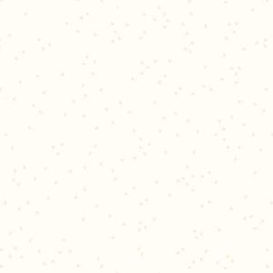 Puede incluir: Tela blanquecina con un sutil patrón moteado. La tela tiene un color base crema con pequeños puntos grises claros irregulares dispersos por la superficie. Una regla en pulgadas es visible en la parte inferior.