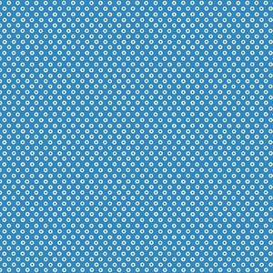 Dots Blue Quilt Cotton Fabric from Storytime 30s by The RBD Designers for Riley Blake - 1930&#39;s - #C13862-COBALT - Continuous 1/2 Yard